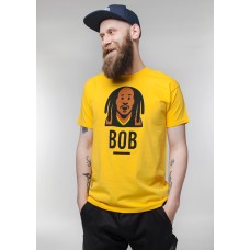 Футболка мужская BOB желтая